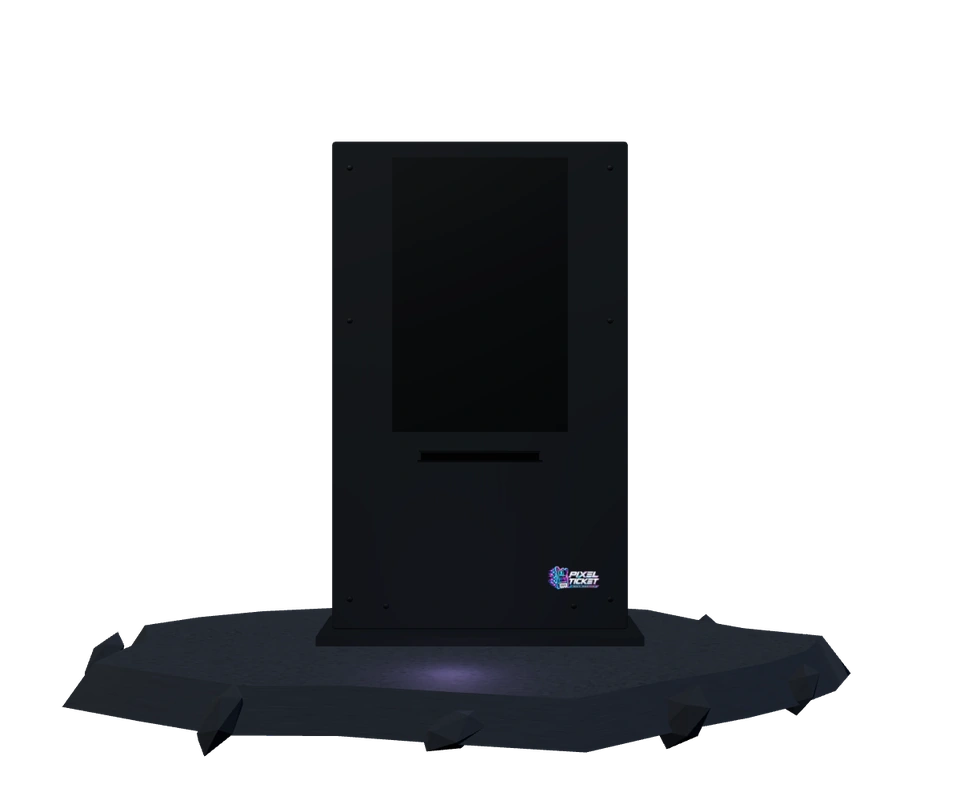 Gabinete Pixel Ticket con tablet vertical integrada