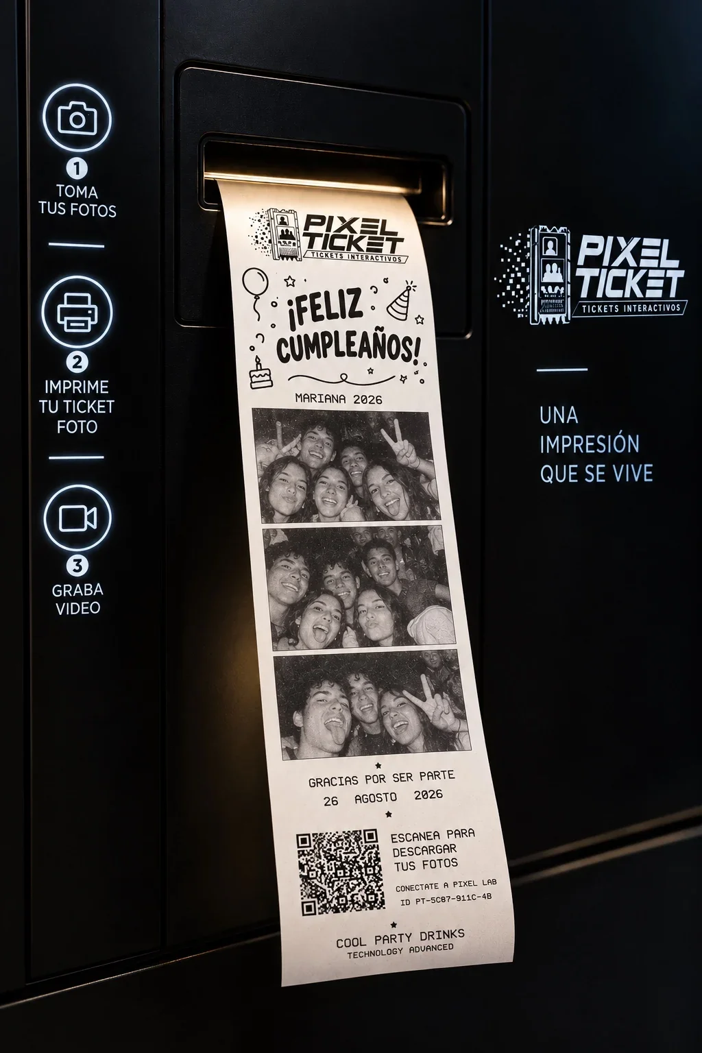 Pixel Ticket