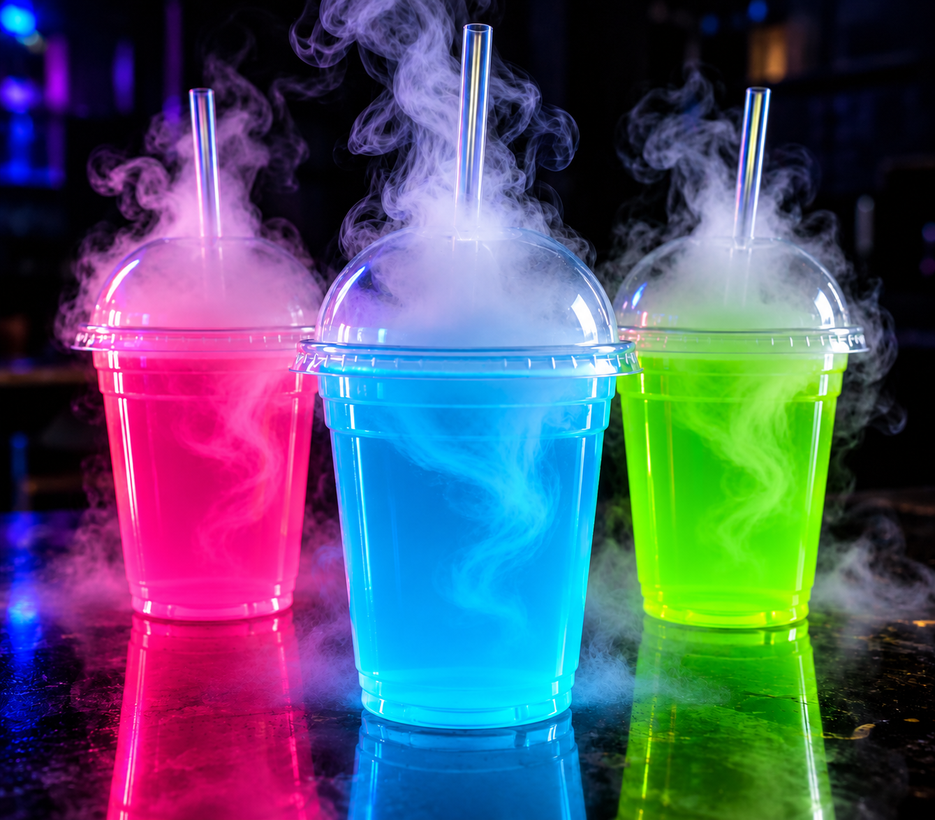 Bebidas Humeantes Neón